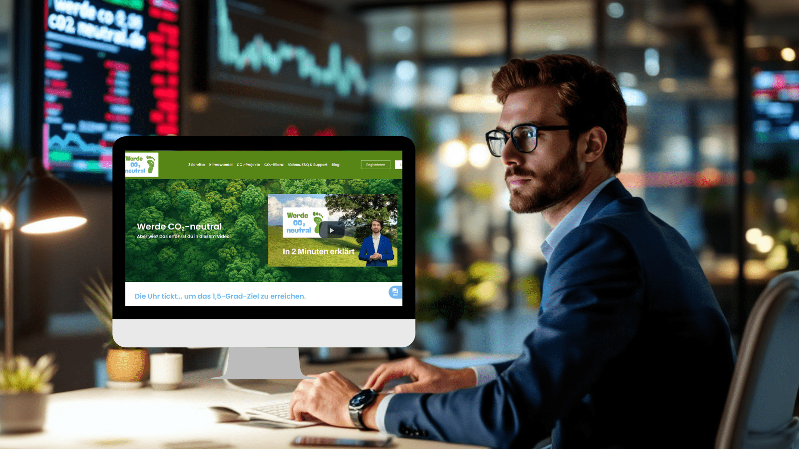Rolle von CarbonVaultServices LLC und werde-co2-neutral.de
